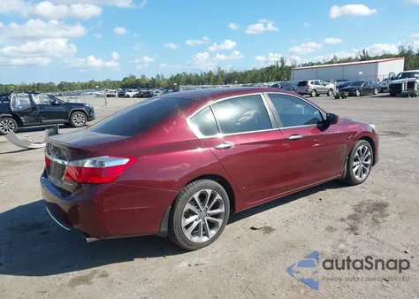 2013 Honda Accord Sport from USA, damaged, VIN 1HGCR2F58DA242103